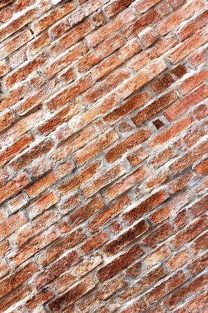 Red brick wall backgroundの写真素材