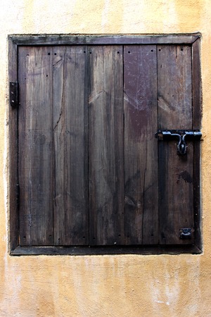 wooden doorの写真素材