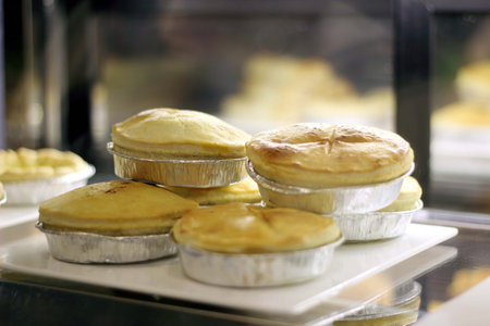 Small cakes with different stuffing