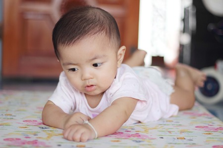 boy 6 monthsの写真素材