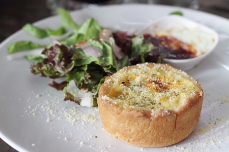 Spinach Gratinの写真素材