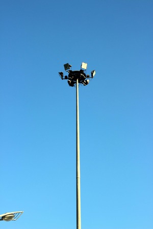 Street Light, a very high on the Towers.の写真素材