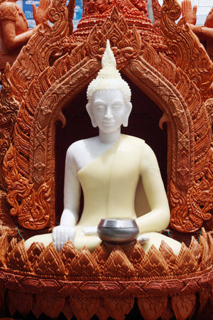 The Ubon Ratchathani Candle Festival.の写真素材