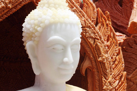 The Ubon Ratchathani Candle Festival.の写真素材