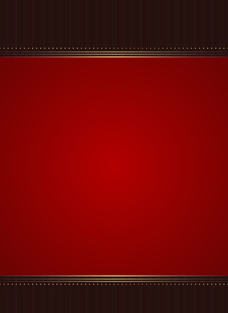 Luxurious card template, oriental style. Vector vip background, suitable for greeting card, certificate or poster. Golden and bright red colorのイラスト素材