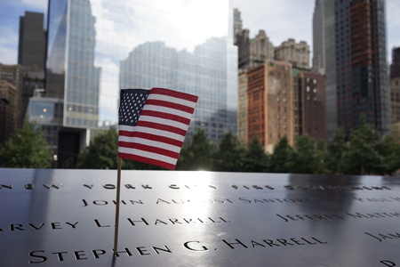 Photo taken at 9/11 Memorial, NYCのeditorial素材