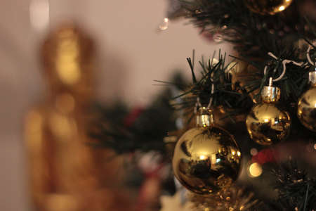 Christmas illuminationsの写真素材