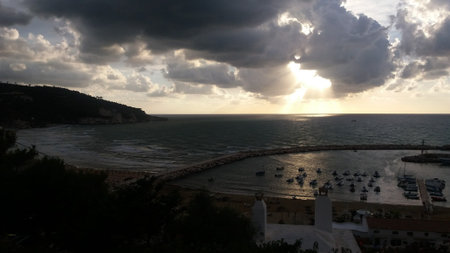 sunsetの写真素材