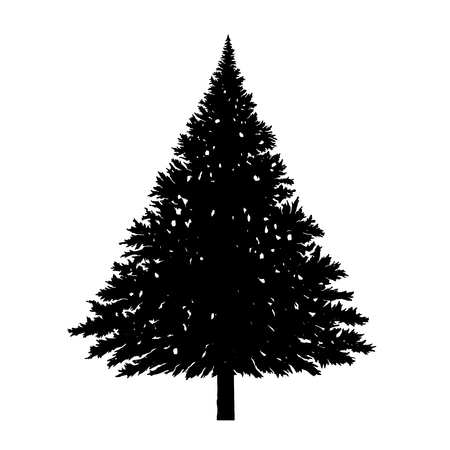 Christmas Trees Pictogramのイラスト素材