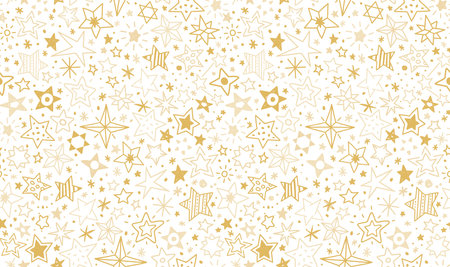 Funny stars doodle hand drawn icon set. Outline drawing stars line clipart symbol collectionのイラスト素材