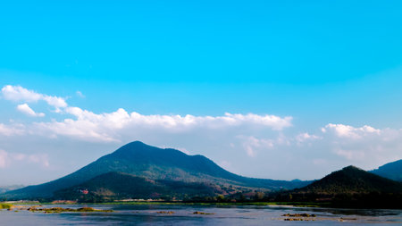 landscapes nature at thailandの写真素材