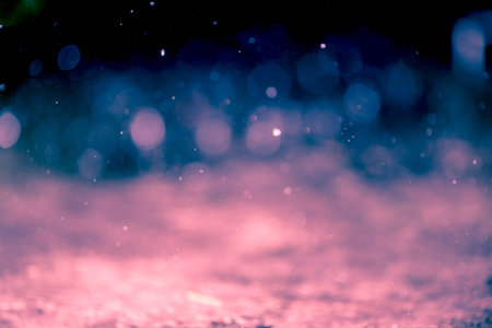 abstract bokeh background(Rain),circular facula,abstract,abstract colorful defocusedの写真素材