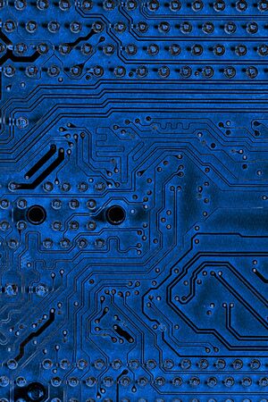 Abstract,close up of Circuits Electronic on Mainboard computer Technology background. (logic board,cpu motherboard,Main board,system board,mobo)の写真素材