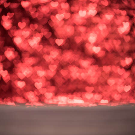 abstract blur bokeh valentine background.の写真素材