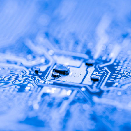 Abstract,close up of Mainboard Electronic computer background. (logic board,cpu motherboard,Main...