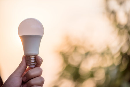 Energy saving LED BULB ECO With the environment