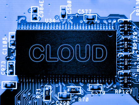 Abstract,close up of Mainboard Electronic computer background. (logic board,cpu motherboard,Main...