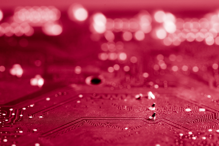 Abstract,close up of Mainboard Electronic computer background. (logic board,cpu motherboard,Main board,system board,mobo)の写真素材