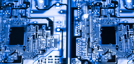 Abstract,close up of Mainboard Electronic computer background. (logic board,cpu motherboard,Main...