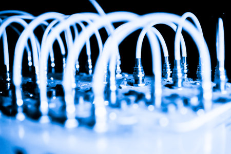 Abstract,close up of Mainboard Electronic computer background. (logic board,cpu motherboard,Main...