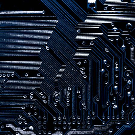 Abstract,close up of Mainboard Electronic background. (logic board,cpu motherboard,circuit,system board,mobo)の写真素材