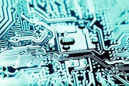 Abstract,close up of Mainboard Electronic background.の写真素材