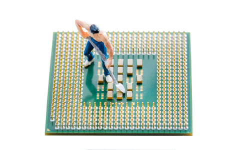 close up of Bitcoin money mining connect Internet Networkの写真素材