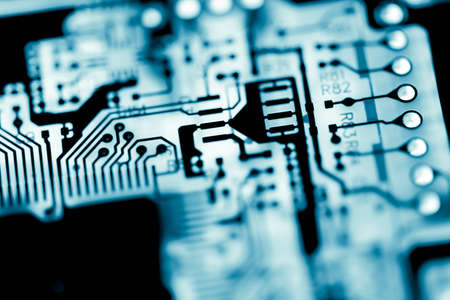 Abstract,close up of Mainboard Electronic background.
(logic board,cpu motherboard,circuit,system board,mobo)の写真素材