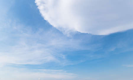 clear blue sky background,clouds with background.の写真素材