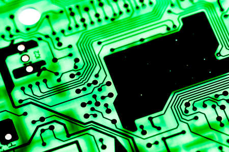 Abstract,close up of Mainboard Electronic background.
(logic board,cpu motherboard,circuit,system board,mobo)の写真素材