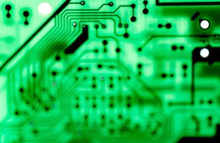 Abstract,close up of Mainboard Electronic background.
(logic board,cpu motherboard,circuit,system...