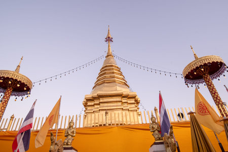 tourist attractions of interest, The most beautiful Viewpoint Wat phra that doi suthep ,Buddhist...