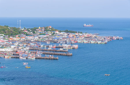 Fisherman village of sameasan (Sattahip Chonburi, Thailand)