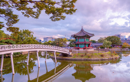 panoramic, tourist attractions in the city park of seoul City, Asia business concept image, panoramic modern cityscape building in korea. 
The most beautiful Viewpoint seoul city,sの写真素材