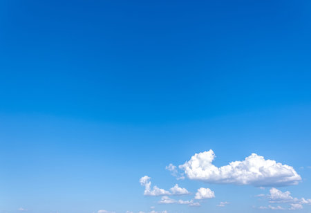 clear blue sky background,clouds with background, Blue sky background with tiny clouds. White fluffy...