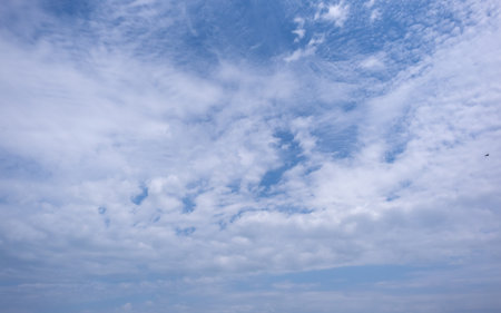 clear blue sky background,clouds with background.の写真素材