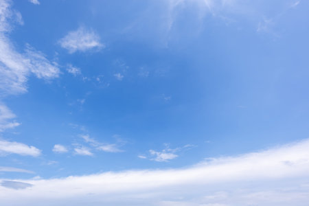 clear blue sky background,clouds with background.の写真素材