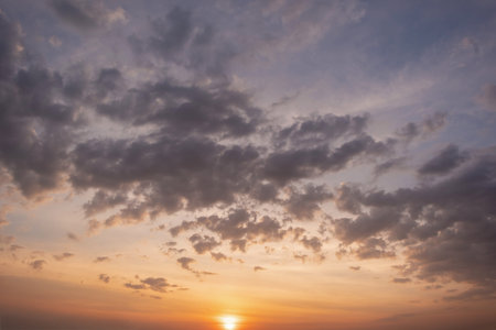 clear blue sky background,clouds with background.の写真素材