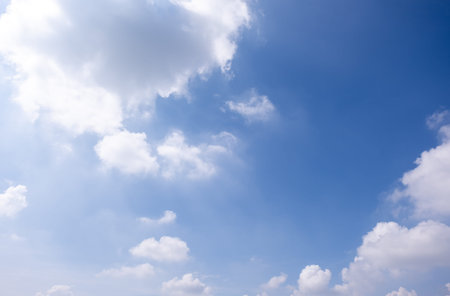 clear blue sky background,clouds with background.の写真素材
