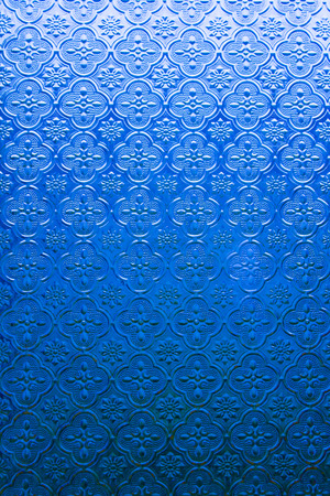 Blue mirror backgroundの写真素材