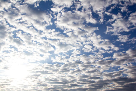 Sunrise from cloudy on skyの写真素材