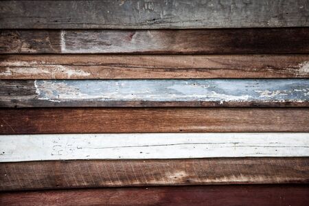 Old vintage wood wall texture backgroundの写真素材