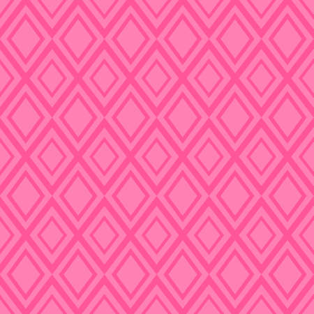 Seamless vector geometric  on pink background for patternのイラスト素材