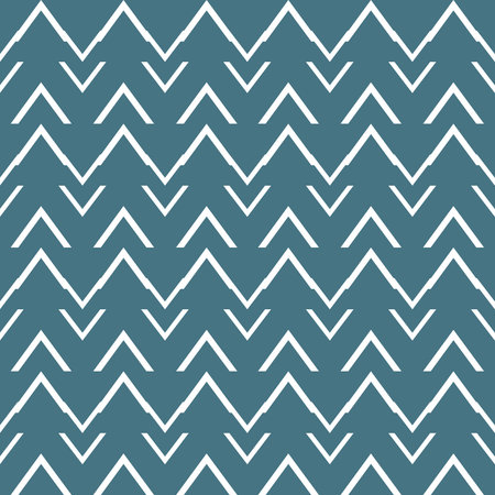Seamless vector geometric  on Blue green background for pattern