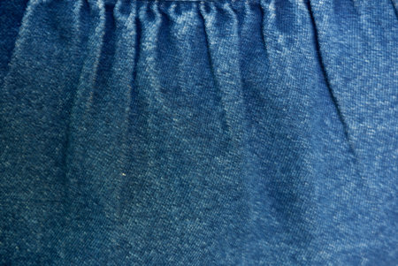 Wrinkles of denim for the backgroundの写真素材
