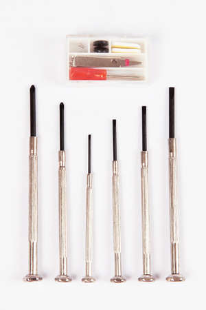 Precision screwdriver setの写真素材