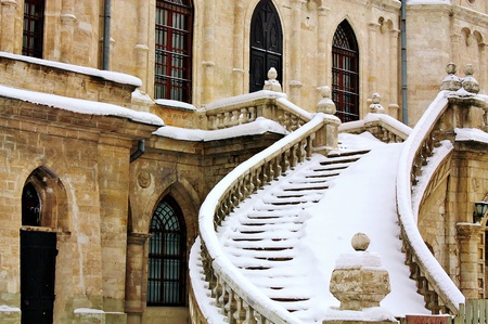 Church of the Vladimir Mother of God (Christ) in Bykovo estate was built in 1789の写真素材