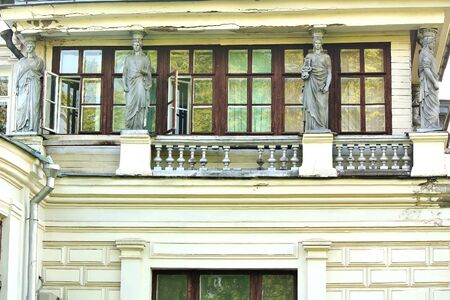 Palace of Grachevka estate was built in 1900 in Moscow, modeled on the famous gambling house in Monte Carloのeditorial素材