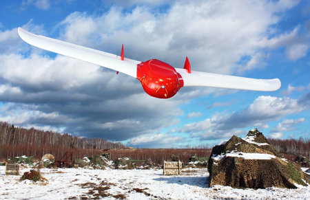 Miniature remote-controlled aircraft