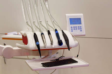 Table to accommodate sterile instruments and materials of dentistのeditorial素材